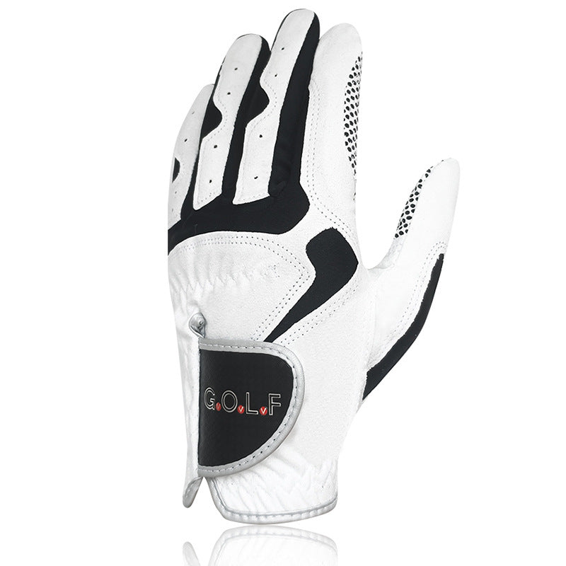 Breathable Non Slip Microfiber Golf Gloves