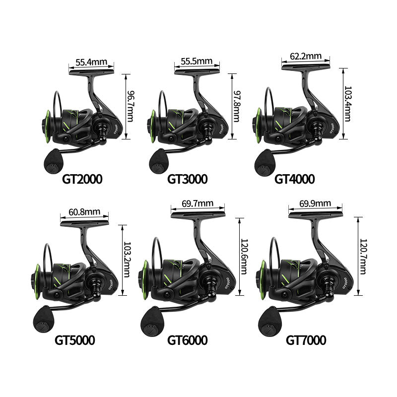 Full Metal Fishing Reel Durable Outdoor Fishing Gear