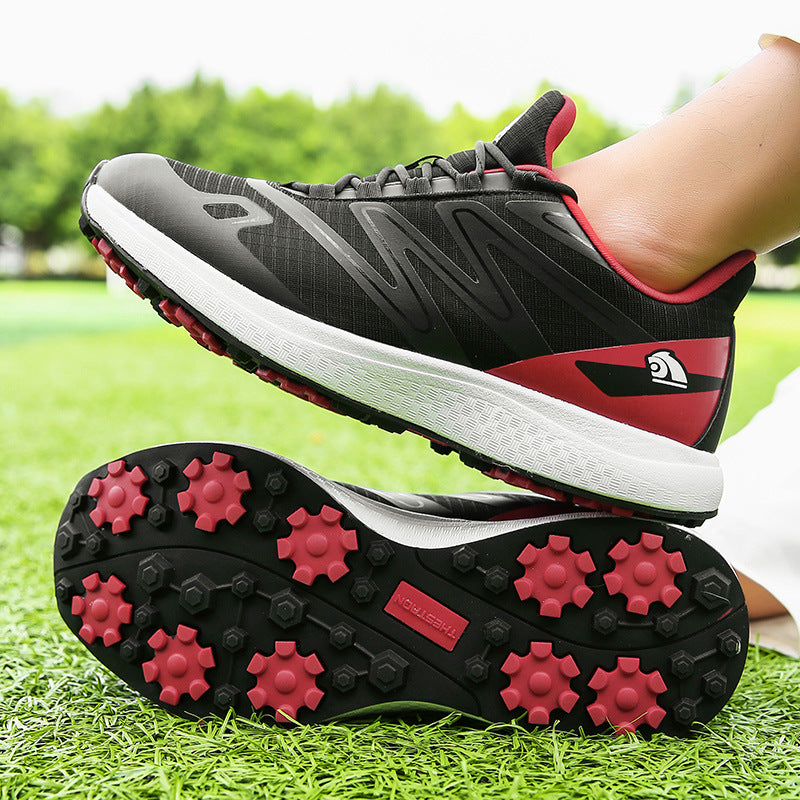 Men's Breathable Mesh Golf Sneakers Comfortable