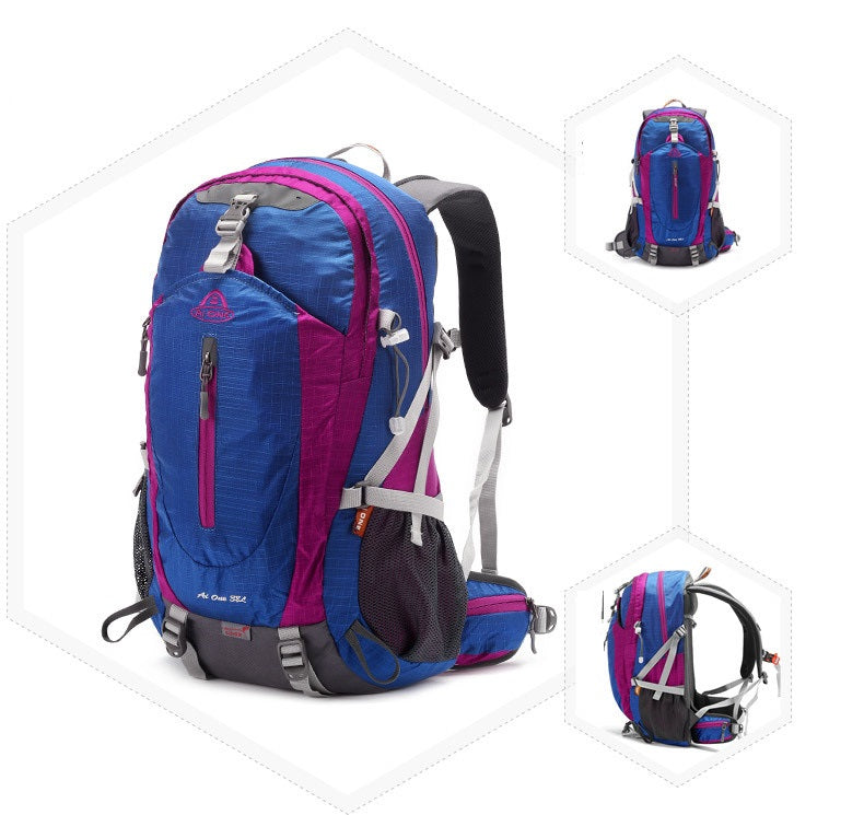 Nylon Hiking Travel Mountaineering Backpack