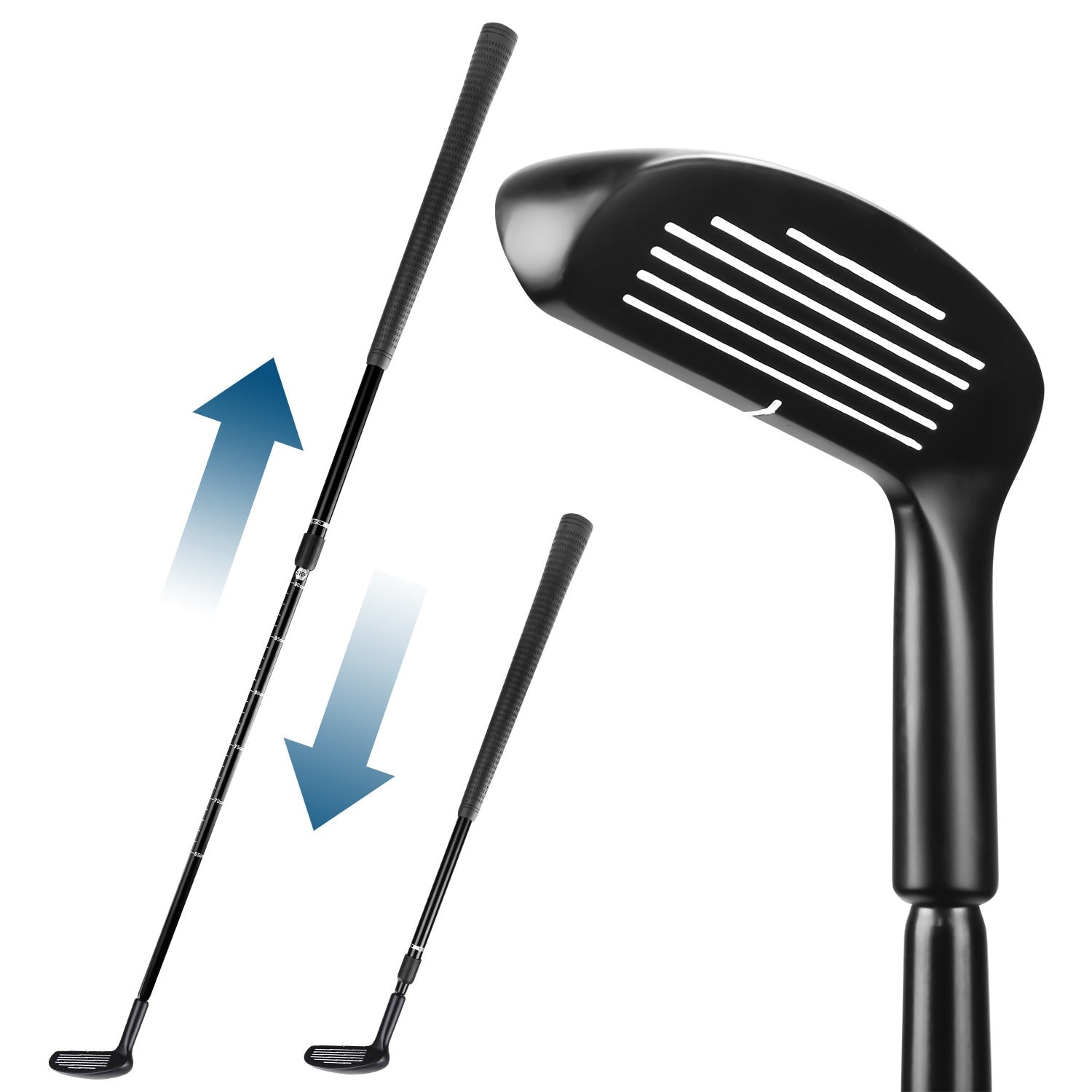 Zinc Alloy Double Sided Telescopic Golf Club