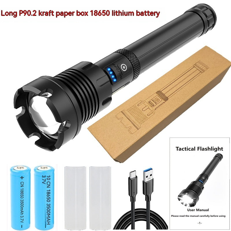 Rechargeable High Brightness Camping Emergency Flashlight