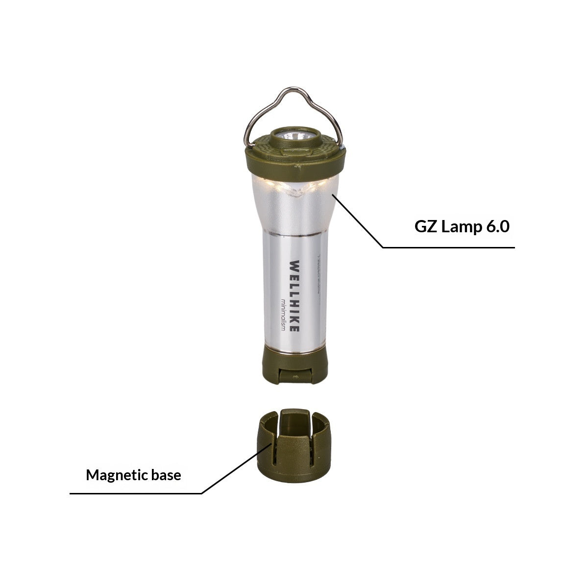 Outdoor Camping Incandescent Flashlight Portable Hand Torch Light