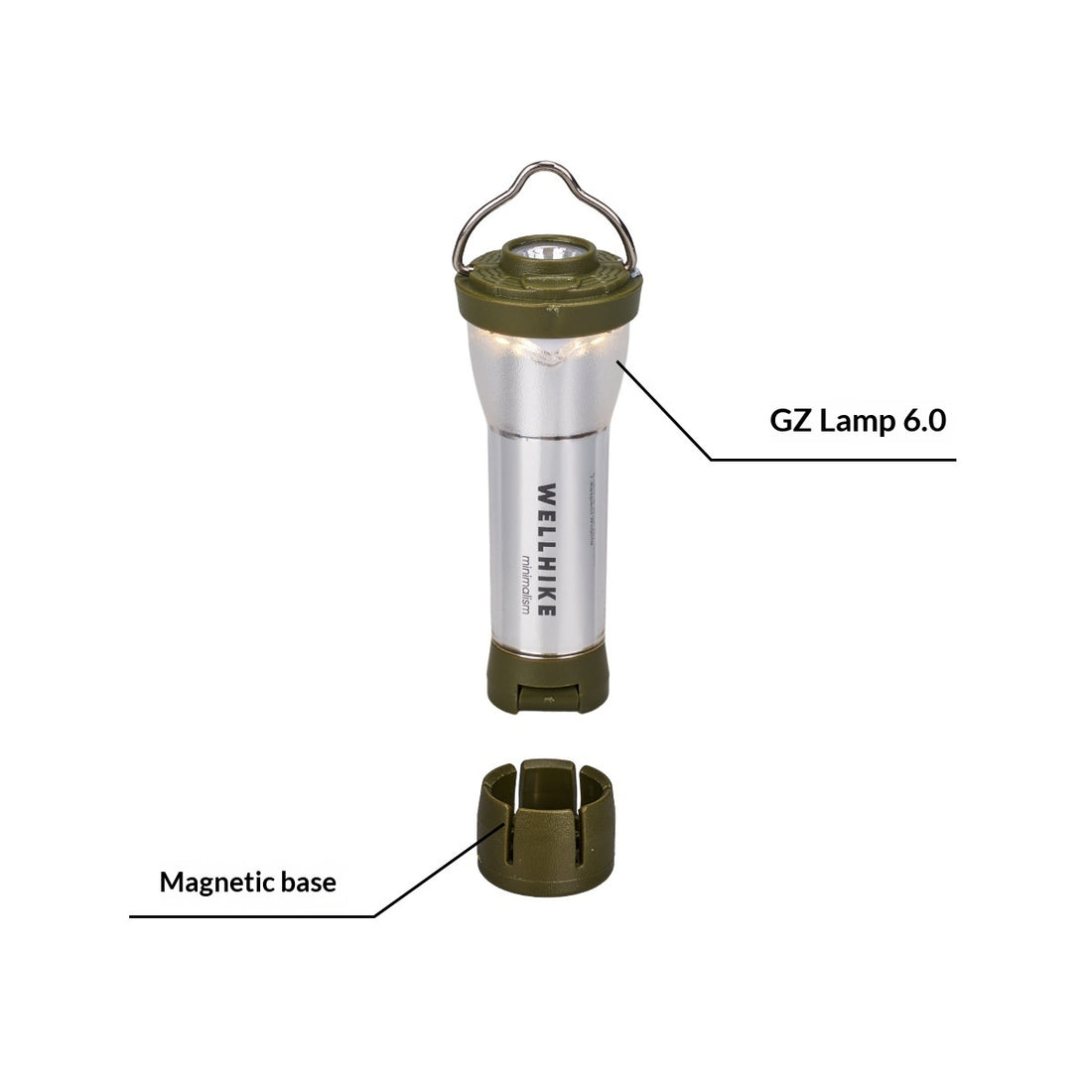 Outdoor Camping Incandescent Flashlight Portable Hand Torch Light