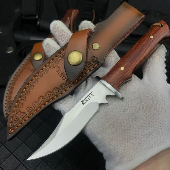Mini Straight Fixed Blade Camping Hunting Fishing Knife EDC Tool