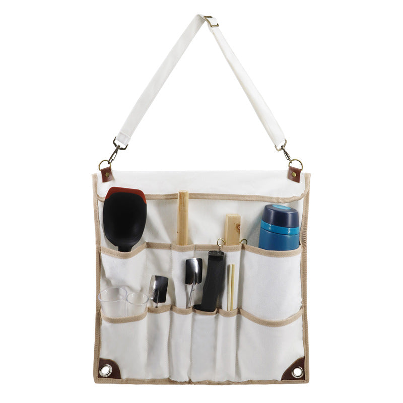 Outdoor Camping Utensil Storage Bag Foldable Hanging Cookware Organizer