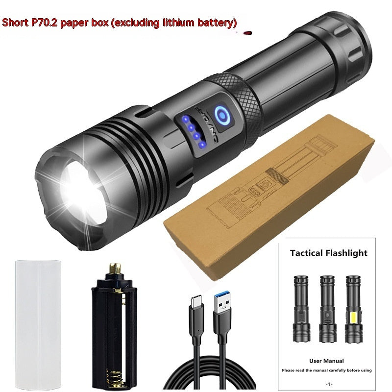 Rechargeable High Brightness Camping Emergency Flashlight