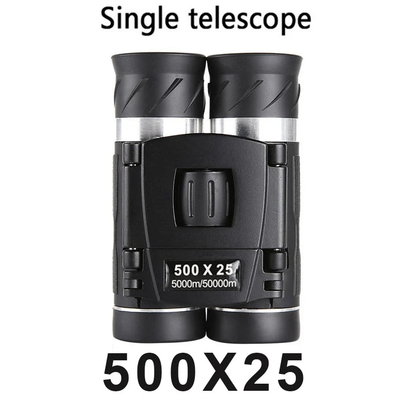 500-25 HD Zoom Folding Binoculars Long Distance Vision