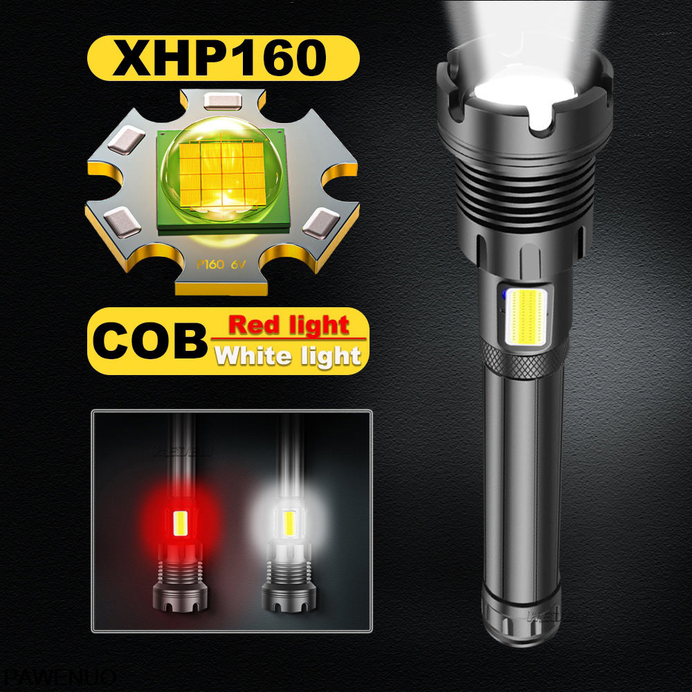 Rechargeable High Brightness Camping Emergency Flashlight