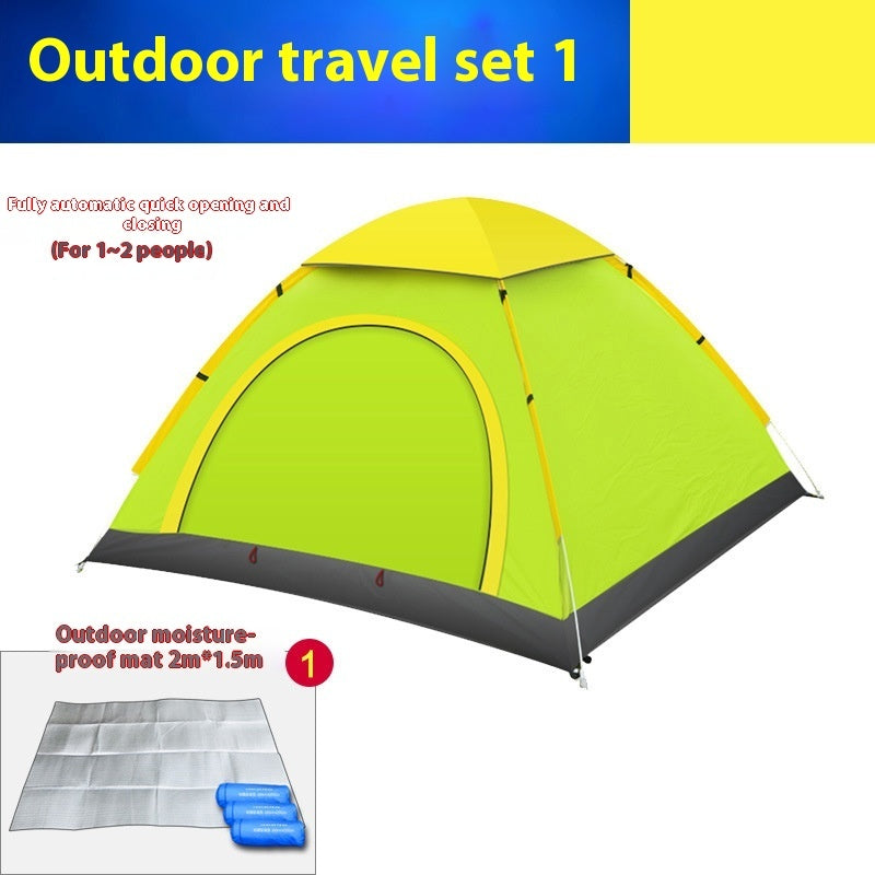 Automatic Double Door Multi Person Camping Tent