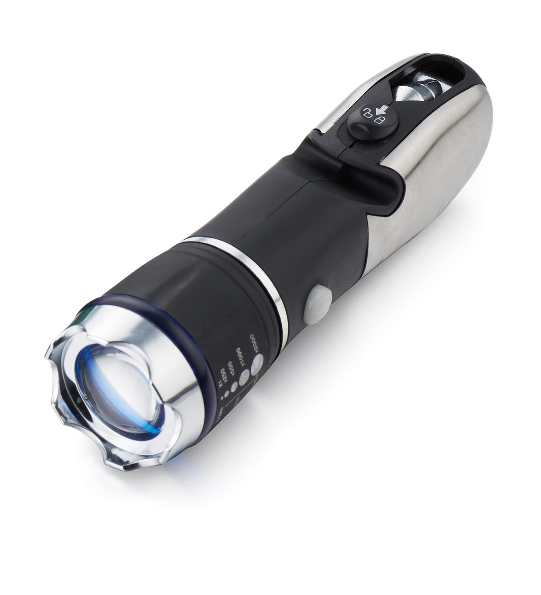 Multi Function LED Camping Flashlight Escape Hammer