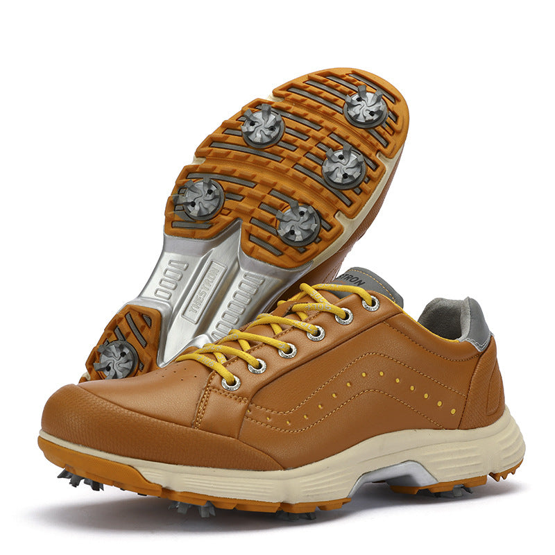 Plus Size Spiked Men's Golf Shoes