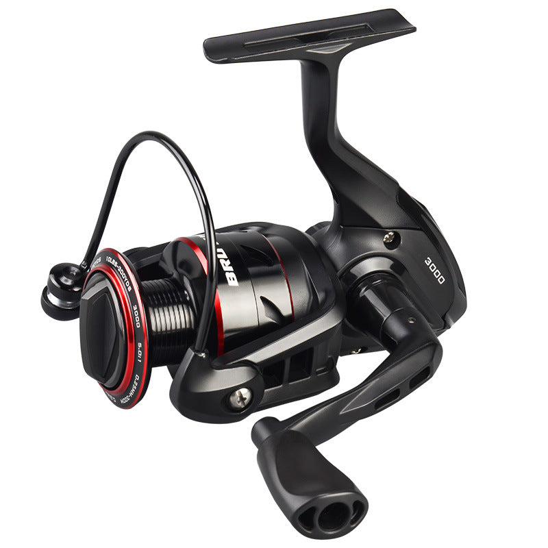 Lure Fishing Spinning Reel Telescopic Rod All Metal Reel