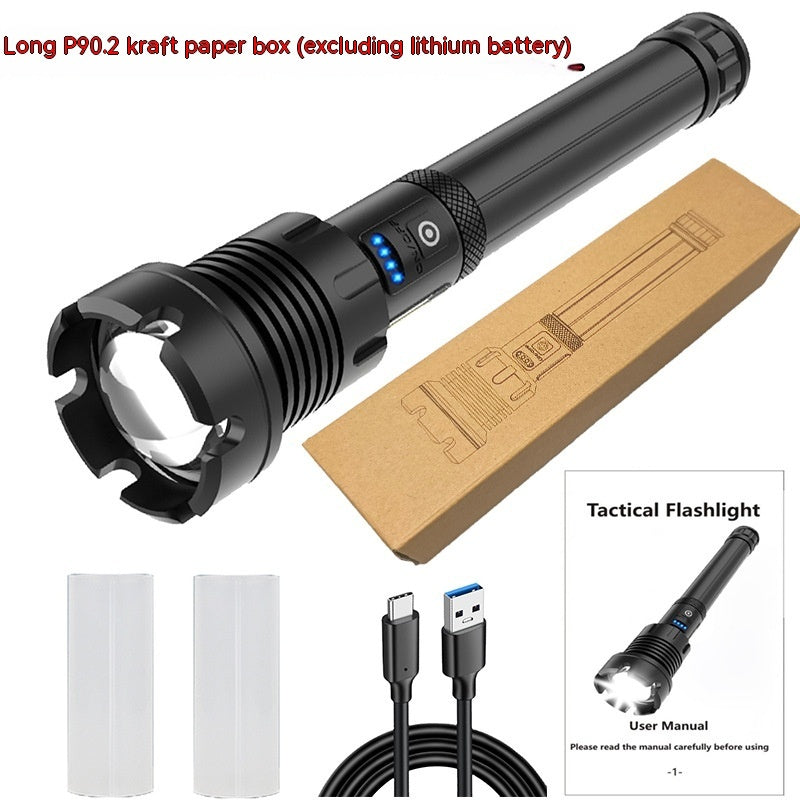 Rechargeable High Brightness Camping Emergency Flashlight