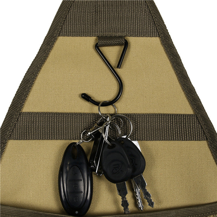 Outdoor Camping Utensil Storage Bag Foldable Hanging Cookware Organizer