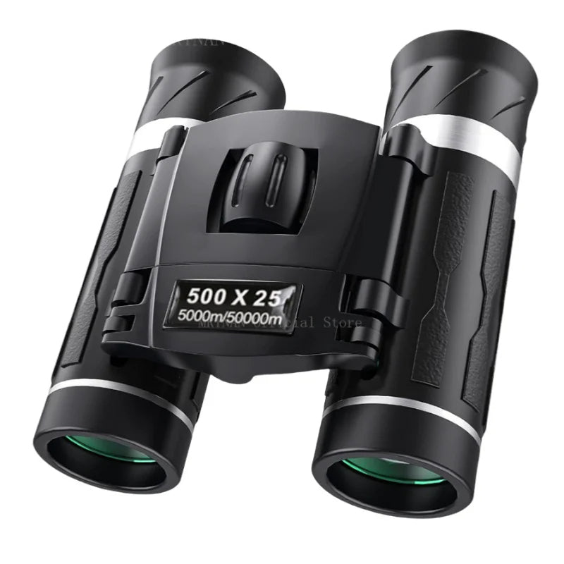 500-25 HD Zoom Folding Binoculars Long Distance Vision