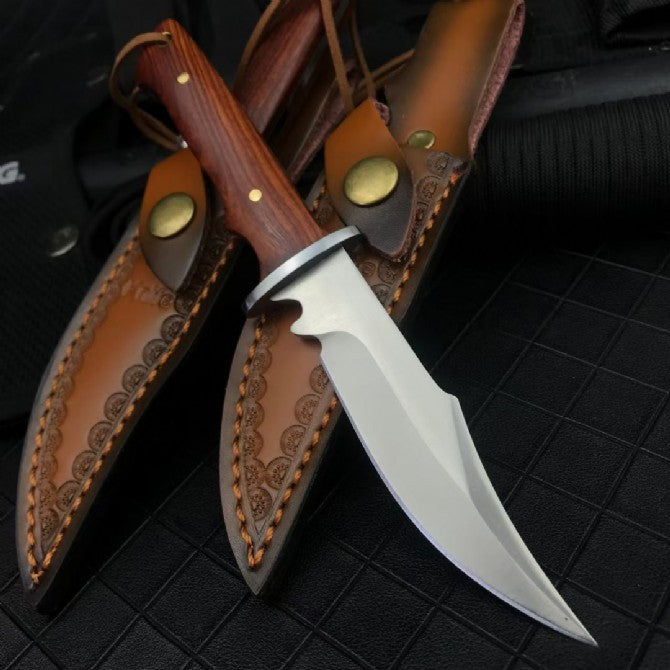 Mini Straight Fixed Blade Camping Hunting Fishing Knife EDC Tool