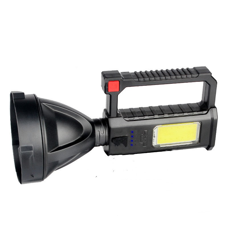 High Power Portable Fishing Flashlight Strong Light Camping Bracket