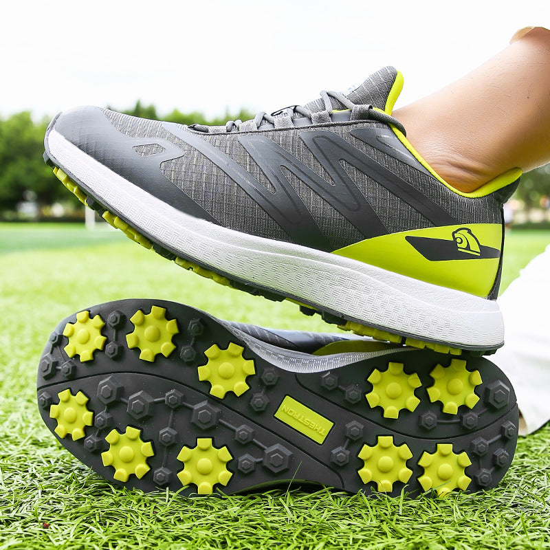 Men's Breathable Mesh Golf Sneakers Comfortable